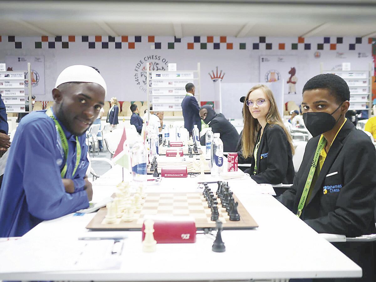 Bahamas Chess Olympiad team scores record number of points at the 44th Fide Chess  Olympiad