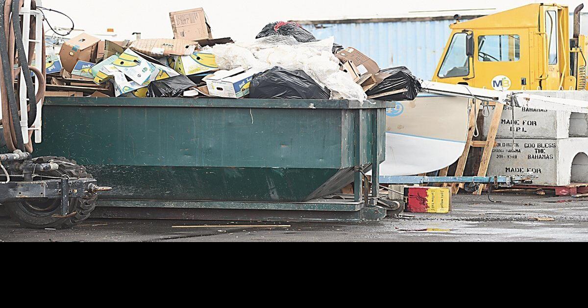 Garbage abounds at Potter’s Cay Dock News