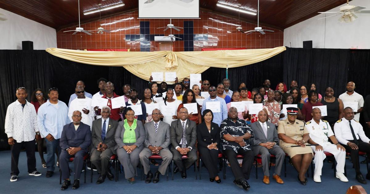 39 Beautiful Grand Bahama team members earn NCCER certification