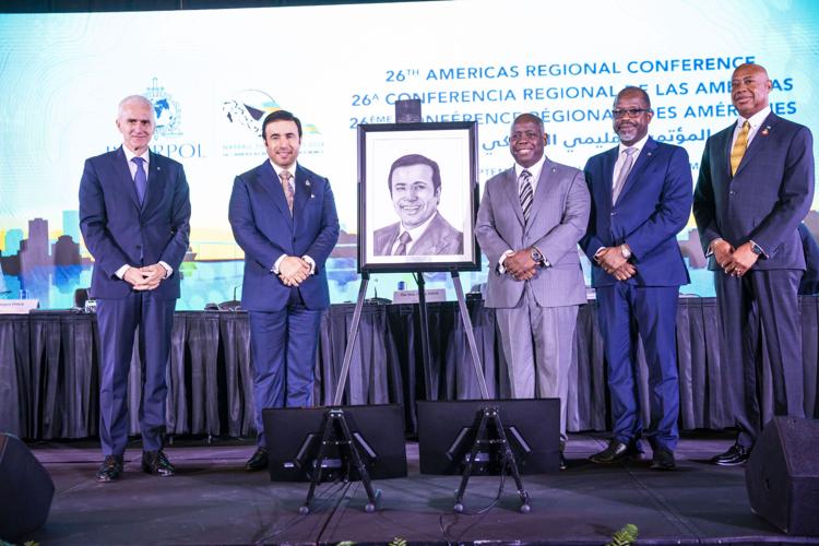 Heads of law enforcement agencies in The Bahamas for Interpol ...