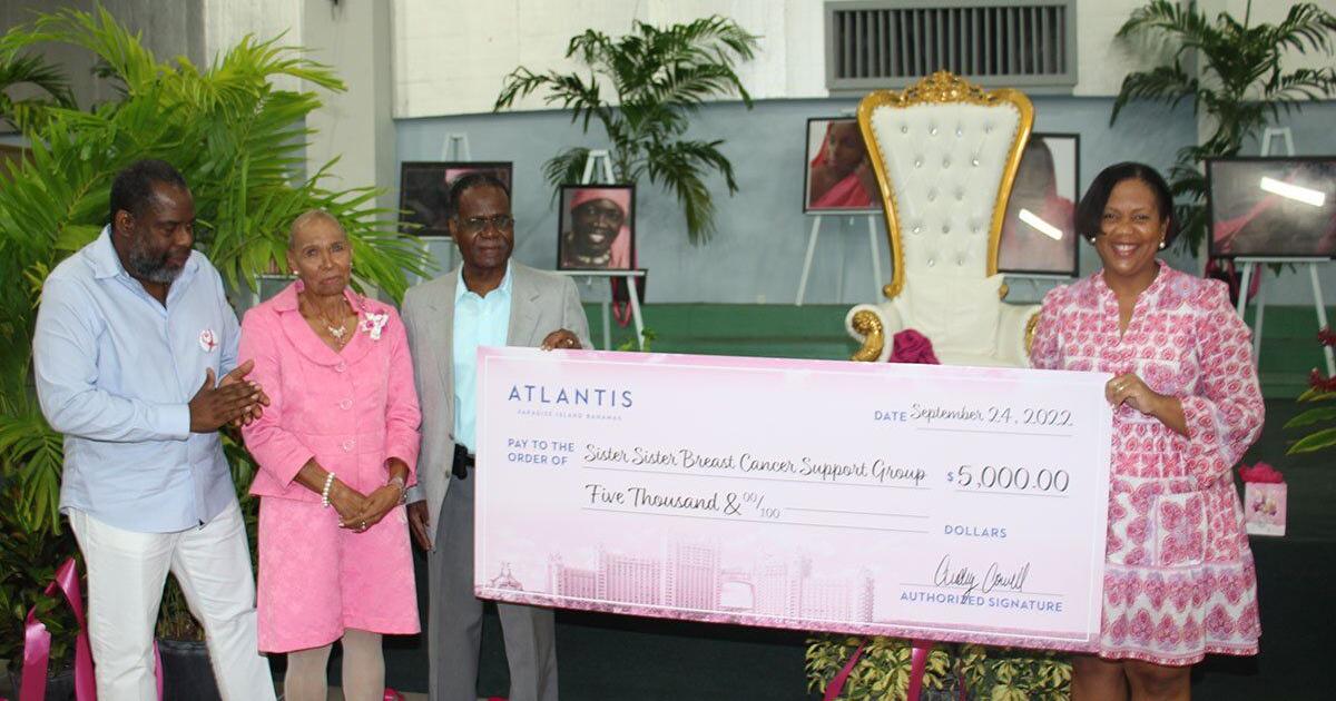 Atlantis donates 5K to Sister Sister Breast Cancer Support Group