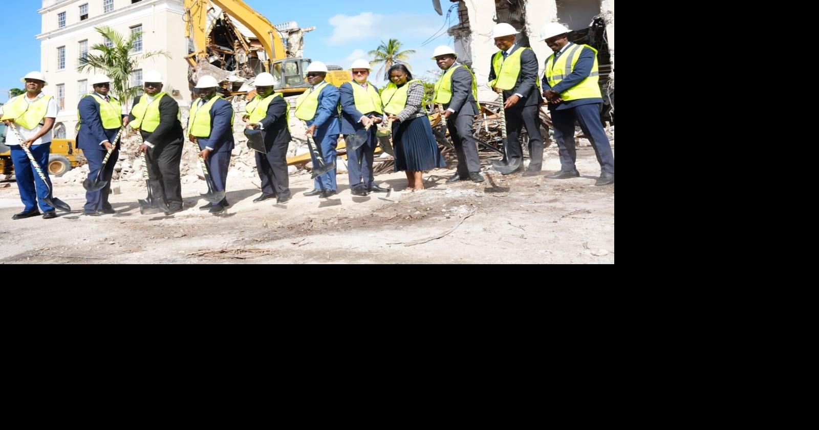 Govt breaks ground on new judicial complex