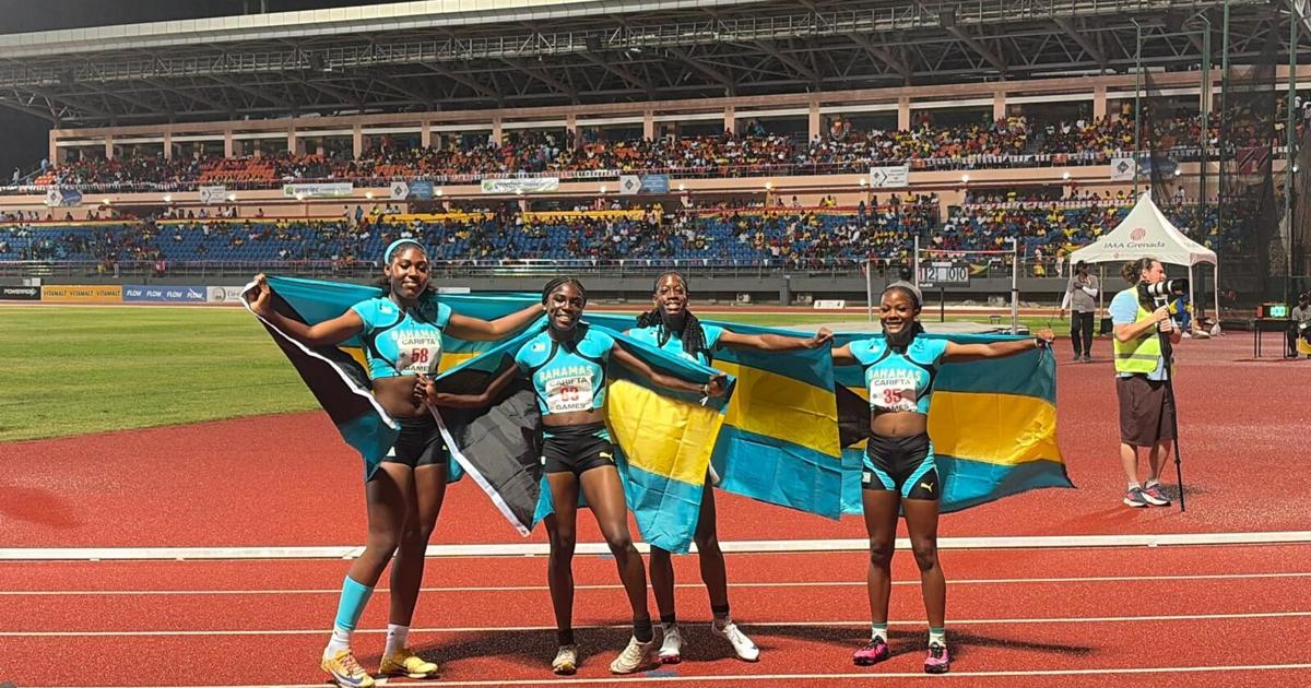 Die Bahamas beenden den zweiten Tag mit 18 Medaillen