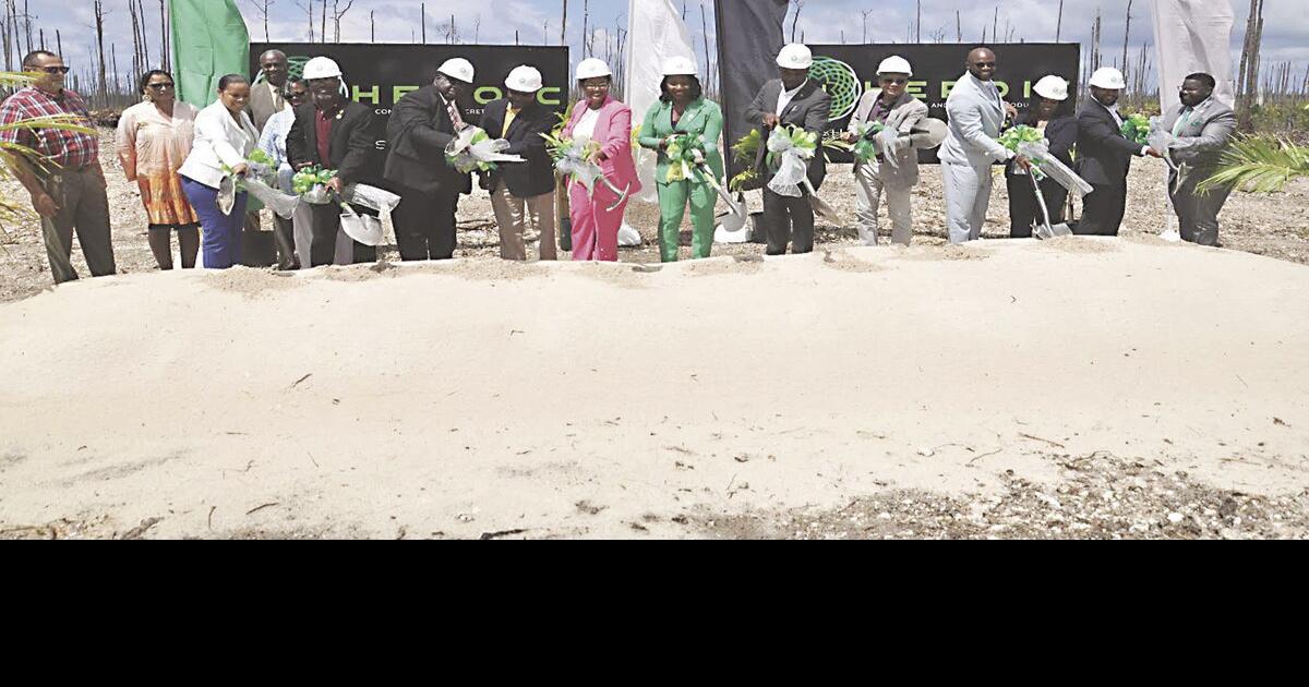 Ground broken for new Freeport concrete plant Grand Bahama