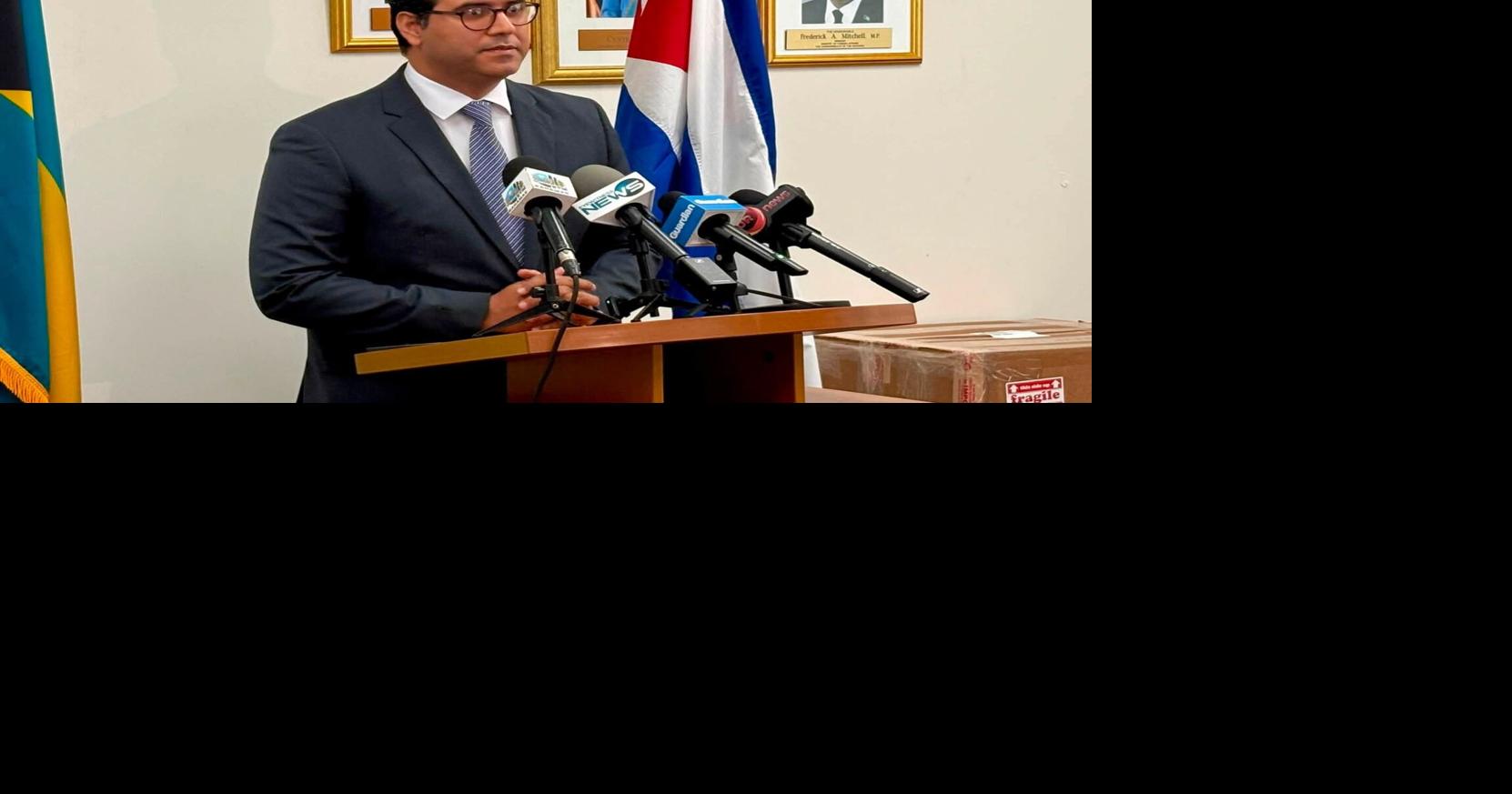 Bahamas donates $500,000 worth of chemo equipment to Cuba