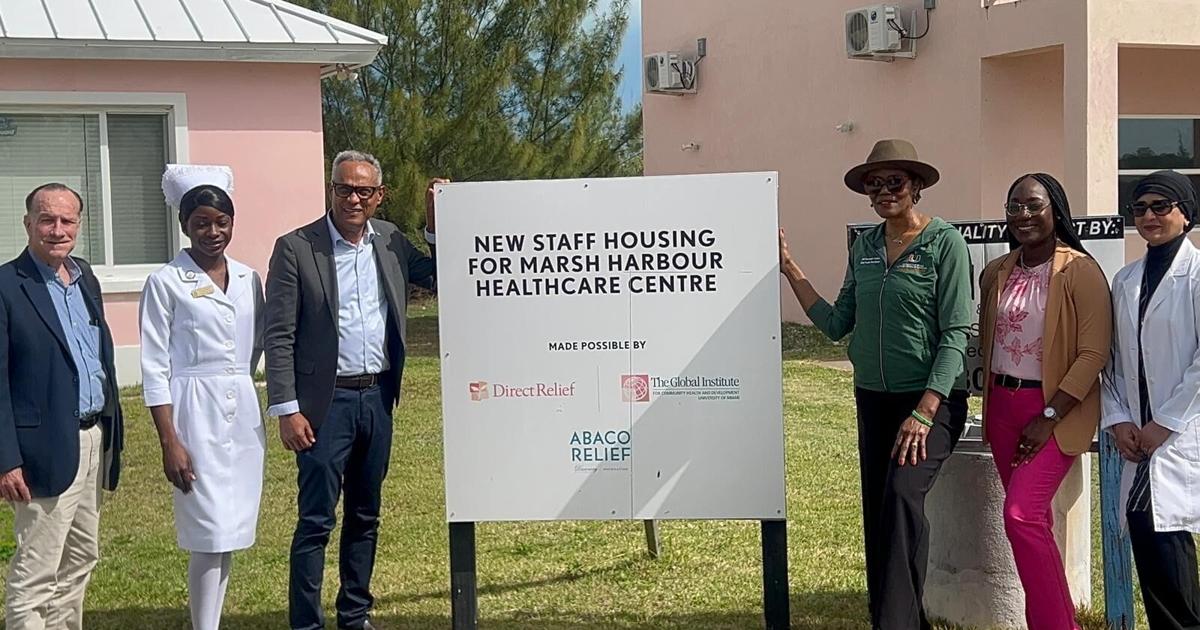 Darville besichtigt Kliniken auf Abaco