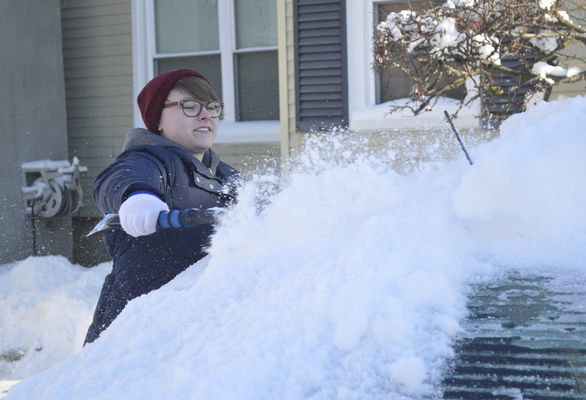 snow totals chicago il