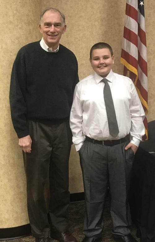 Coolspring student introduces congressman