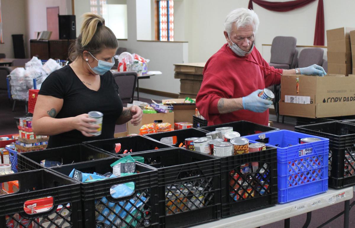 Salvation Army food pantry stocked with drivethru donations Local