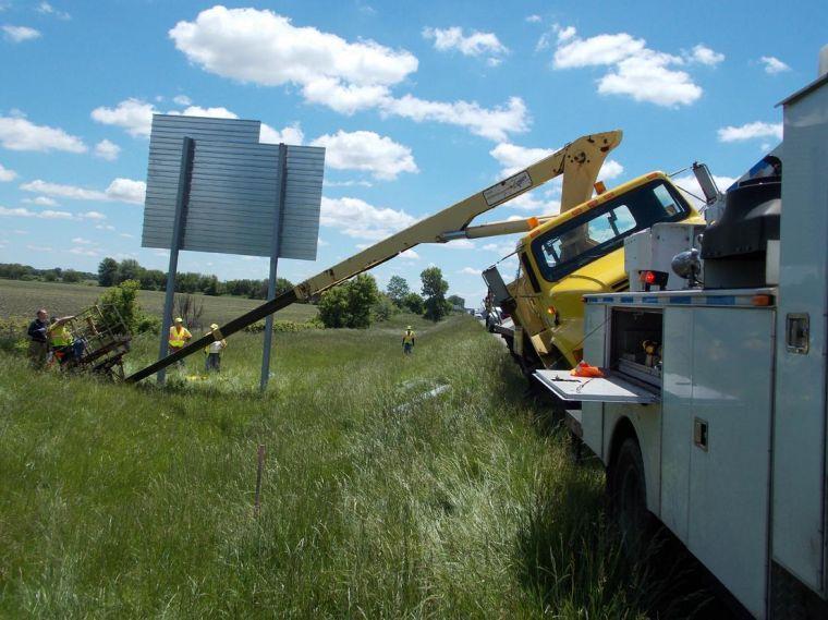 One injured in INDOT bucket truck accident Local News
