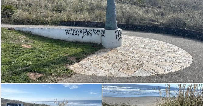 Local veteran's memorial vandalized