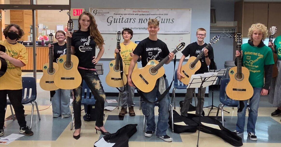Guitars not Guns males a difference