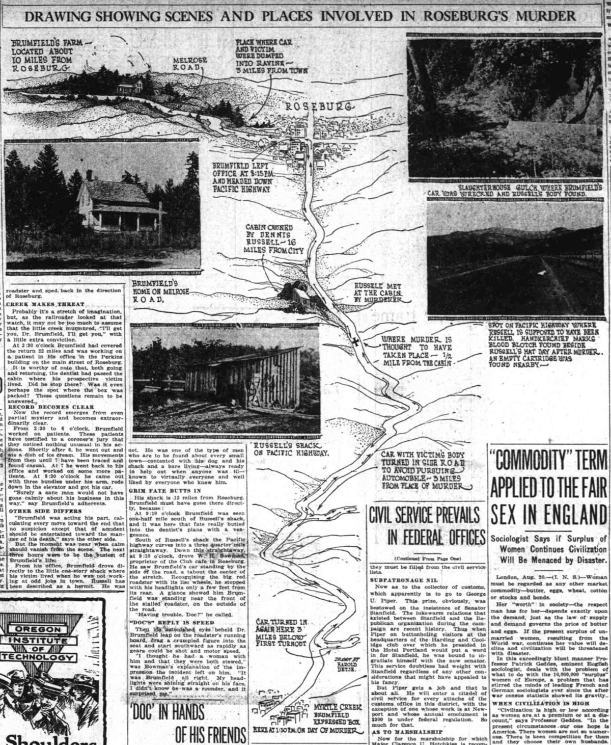 Offbeat Oregon Why Did Roseburg Dynamite Murderer Mail Lingerie