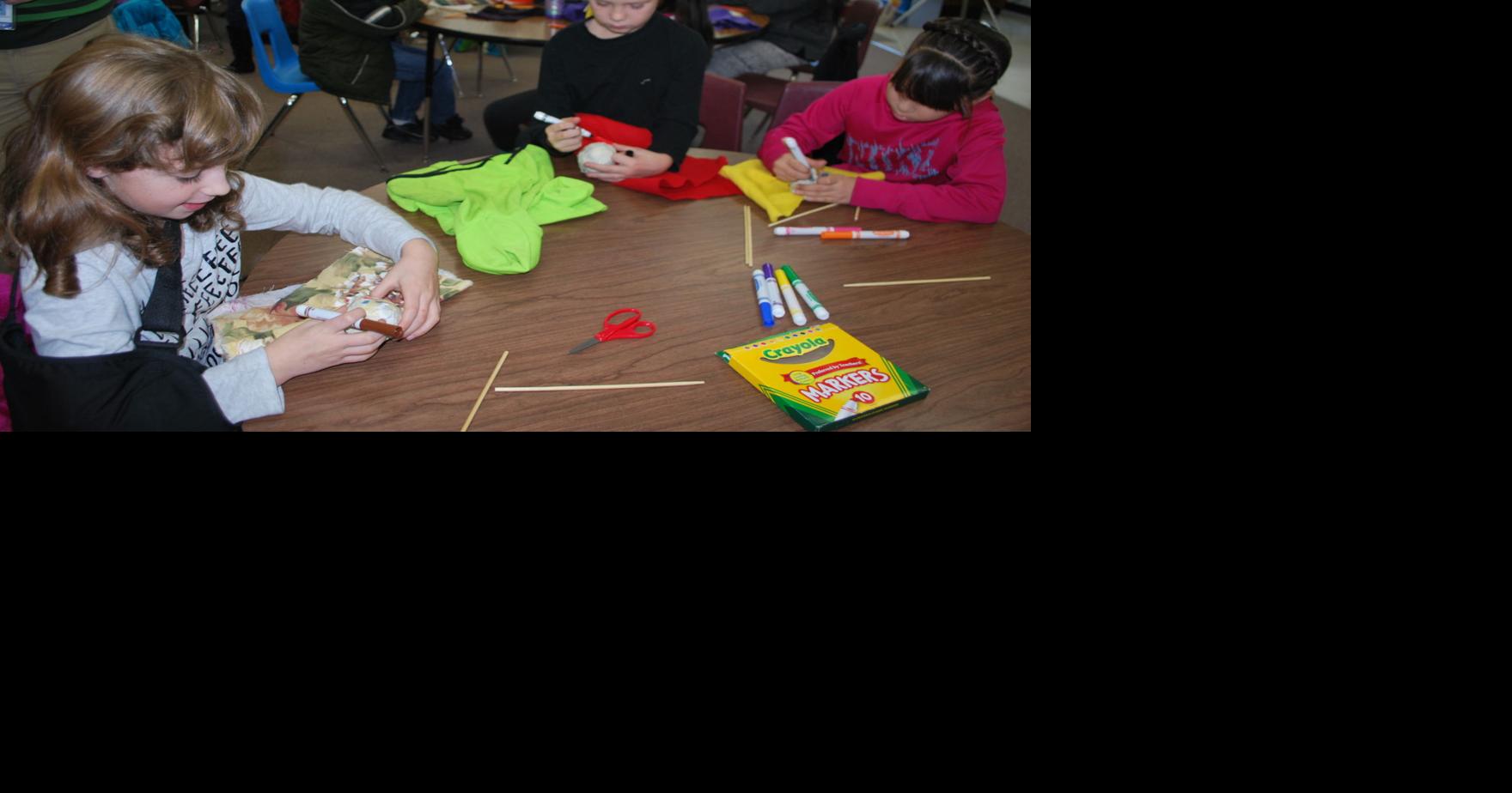 PUPPET MAKING 101 Project connects students with reading News