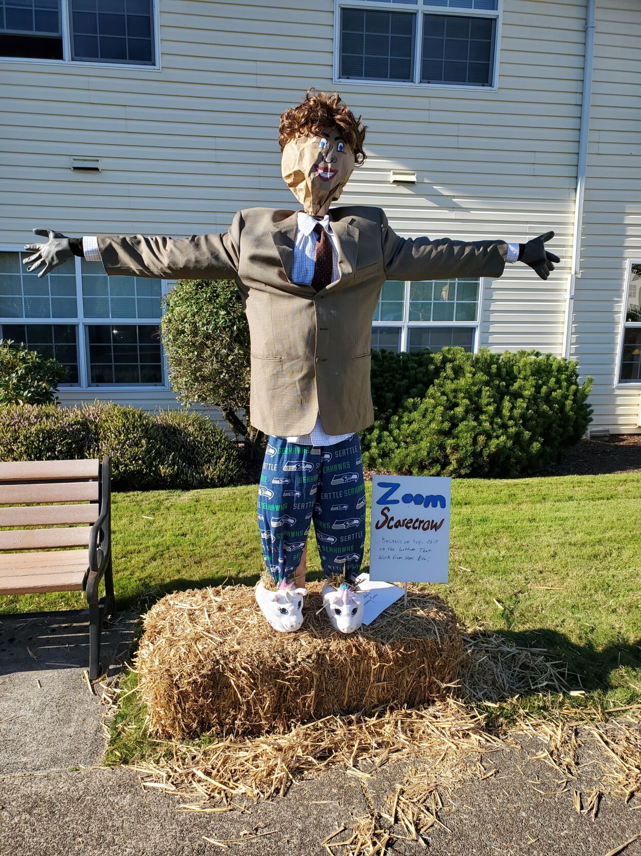 Photos: Spooky scarecrows inhabit the Lakeview Senior Living campus ...