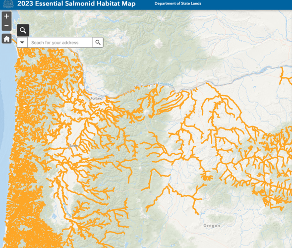 Salmon Habitat Map State releases 2023 update News