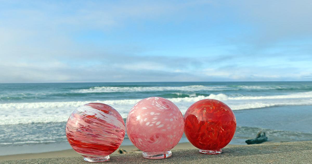 Finders Keepers: Valentine's Day special drop of glass floats Feb