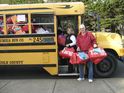 Stuff A Bus This Friday At Lincoln City, Landscape Supplies Lincoln City Oregon