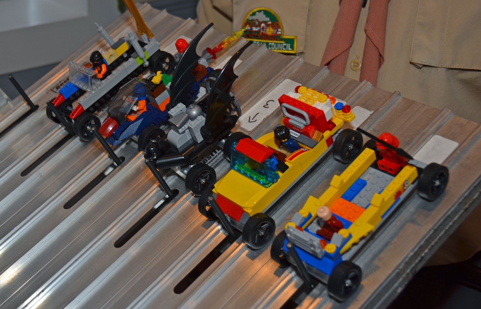 lego pinewood derby cars