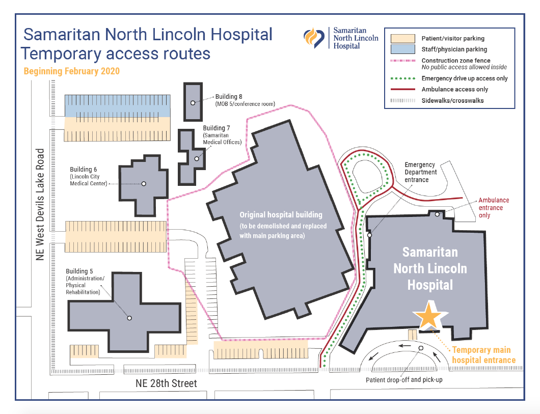 Samaritan North Lincoln Hospital enters final phase of construction