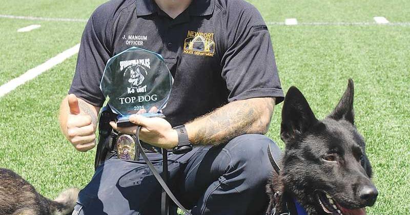 Newport K9 team wins ‘Top Dog’ award