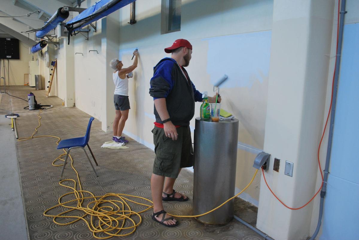 IMPROVEMENTS New feel, look and aroma at community center pool News