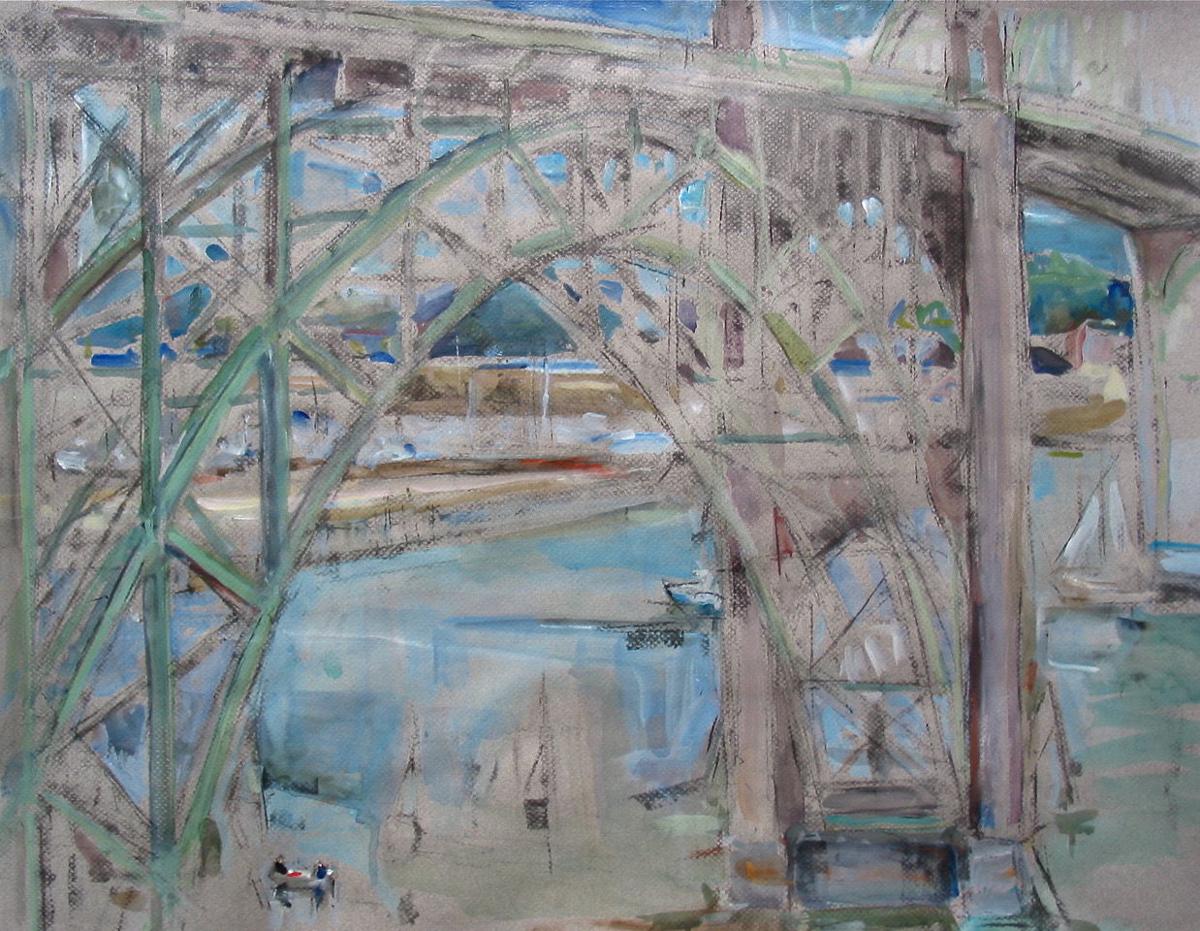 Newport Visual Arts Center Hosts A Public Treasure Painting The