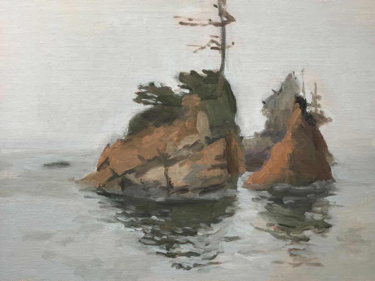 Newport Visual Arts Center Hosts A Public Treasure Painting The