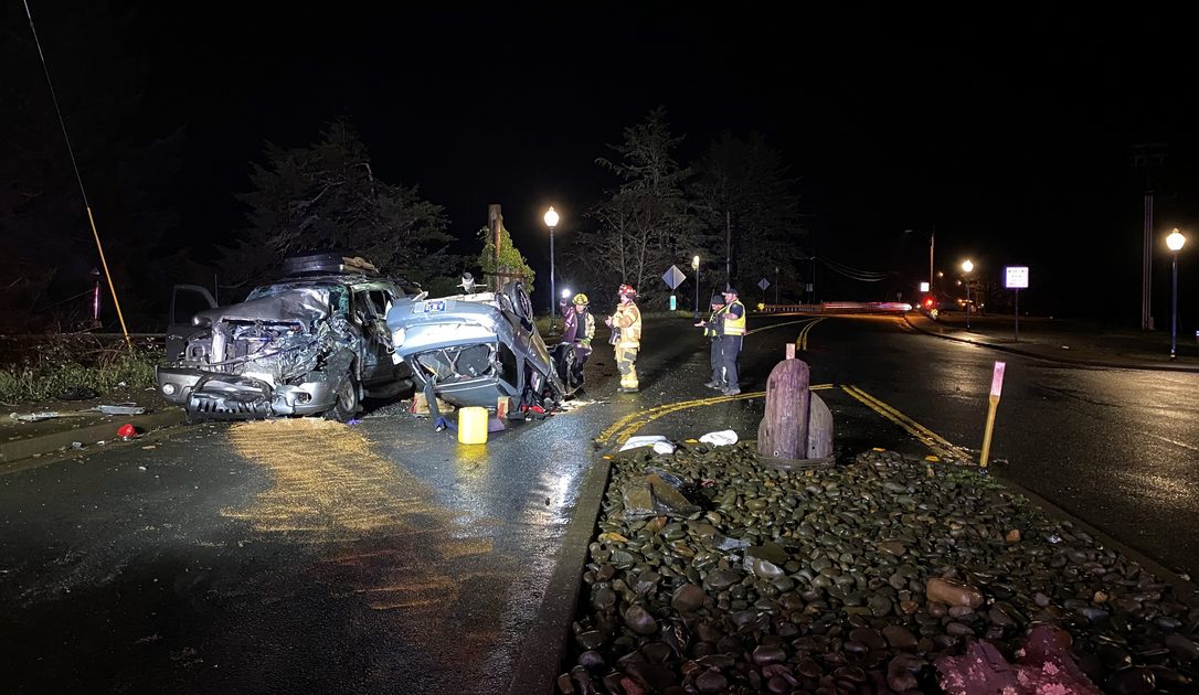 Crash Today Highway Crash: Two people hospitalized in speed-suspected crash | News ...