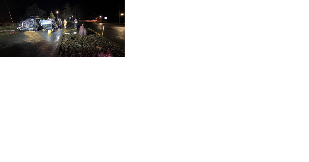 Highway Crash: Two people hospitalized in speed-suspected crash - Vimarsana News