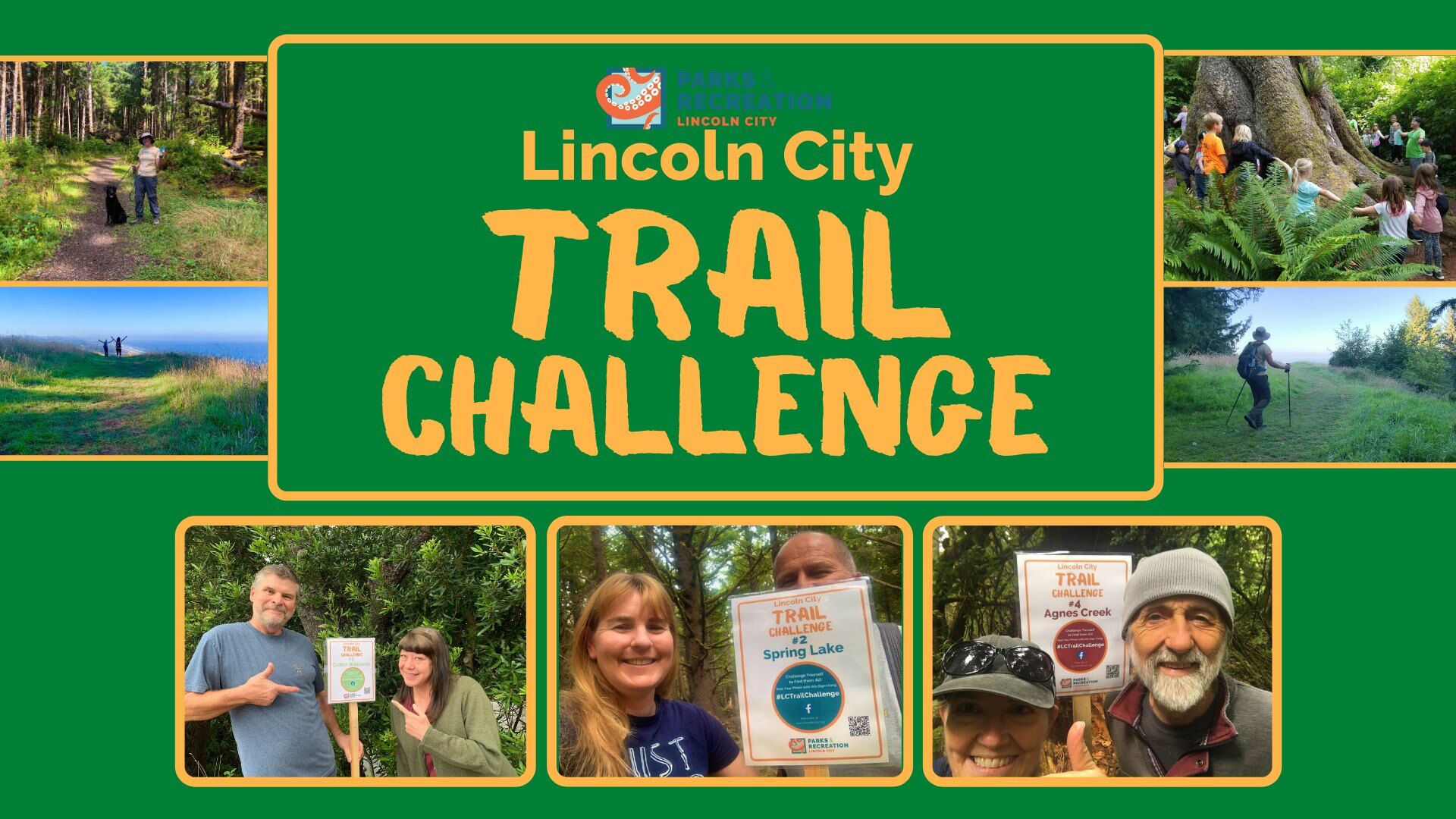 Lincoln City Parks and Recreation launches Trail Challenge to