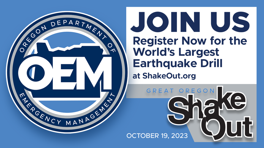 Great Oregon ShakeOut Annual earthquake preparedness drill News