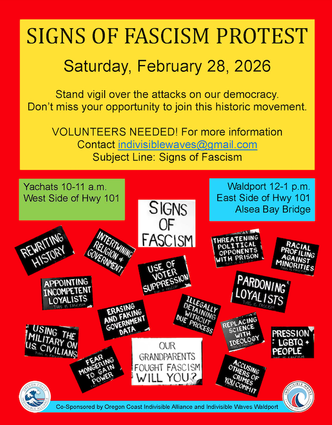 'Signs of Fascism' march | News | thenewsguard.com