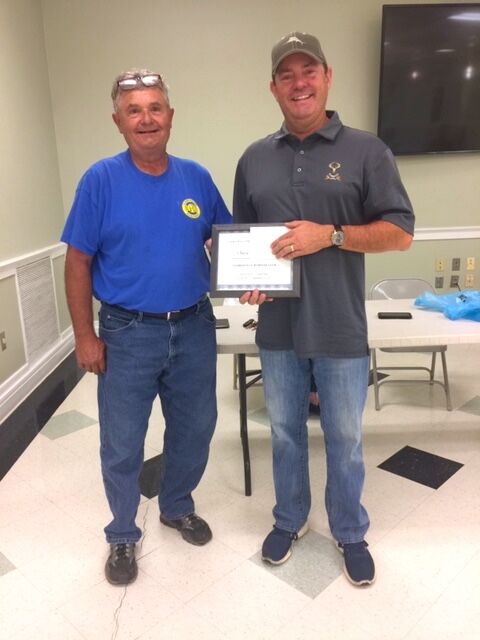 Ruritans honor member for giving $75,000 in scholarships