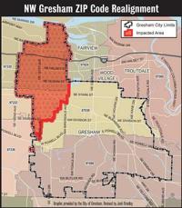 Gresham requests zip code realignment | News | theoutlookonline.com