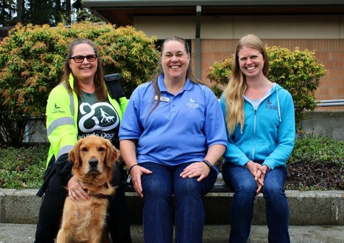 This Londoner and her guide dog are graduating from their