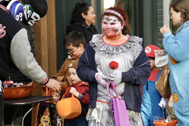 Costumed kids enjoy safe trickortreat during 2023 Downtown Gresham Costumed kids enjoy safe trickortreat during 2023 Downtown Gresham