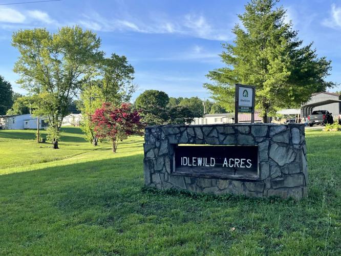 The at the entrance of Idlewild Acres.jpg