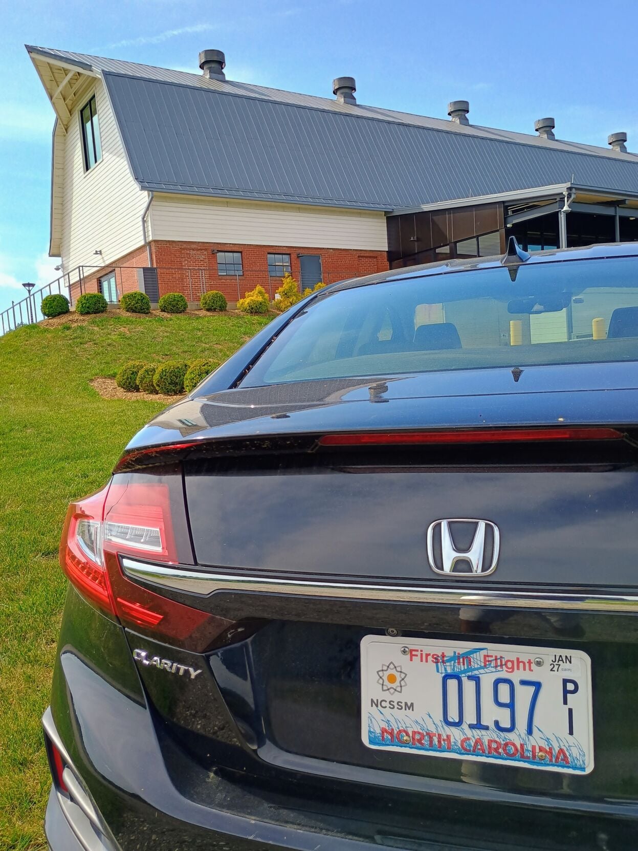 NCSSM license plate