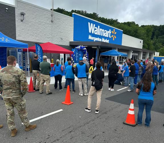 Morgantons's Walmart Mart reopening