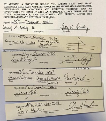 Lawsuit Signatures