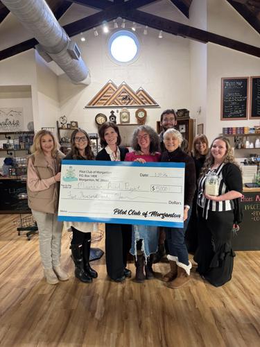 Morganton's Pilot Club gives $5K to Mountain Aid Project