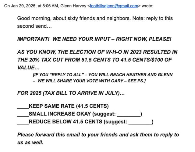 unauthorized email