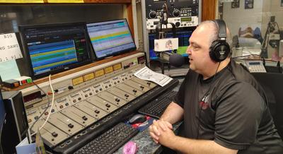 Bob Clark at Big Dawg radio station