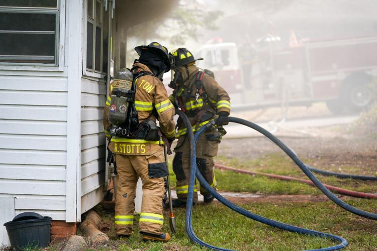 Live burn extinguishing