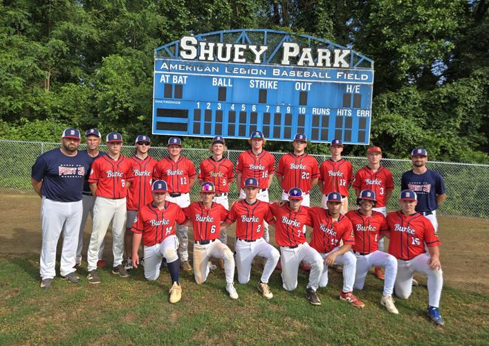 Burke County Post 21 American Legion baseball team photo