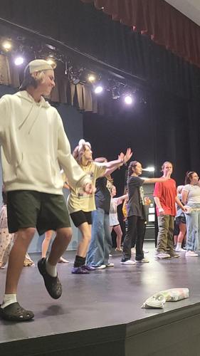 Old Colony Players practice 'Be Our Guest'