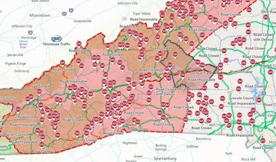 Road Closures Burke County