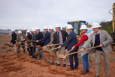 Groundbreaking Ceremony at the Burke Business Park for the new Industrial Spec Building