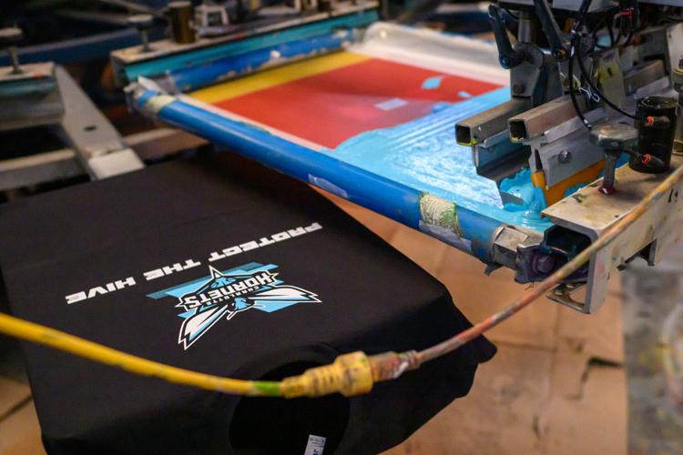 Freshly printed shirt